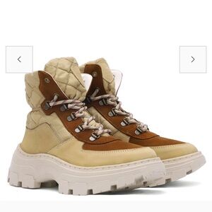 Pajar Canada Roka Cognac/Beige Winter Boots Size 38/7